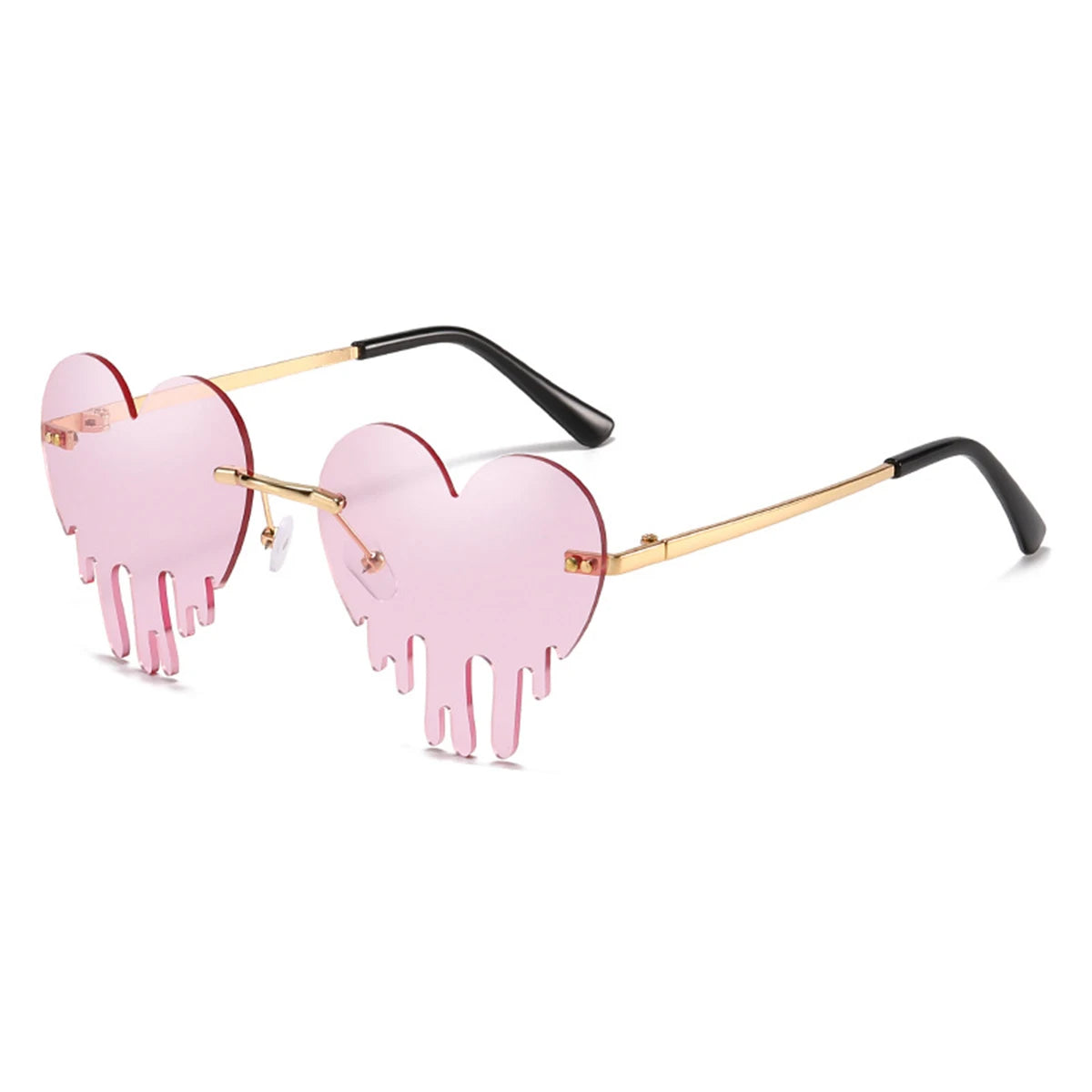 Full Rim Rectangular Silver Green Sun glasses